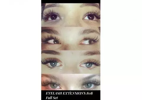 Eyelash Extensions Full Set